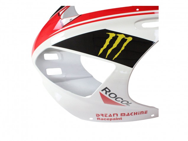 1998-1999 Yamaha YZF 1000 R1 Motorcycle Fairings - Red White Black Yellow Monster Milwaukee MAXXIS 11 Canada
