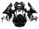 2000-2001 Yamaha YZF 1000 R1 Motorcycle Fairings - Glossy Black White Michelin Canada