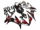 2004-2006 Yamaha YZF 1000 R1 Motorcycle Fairings - Glossy Black Red Flame Canada