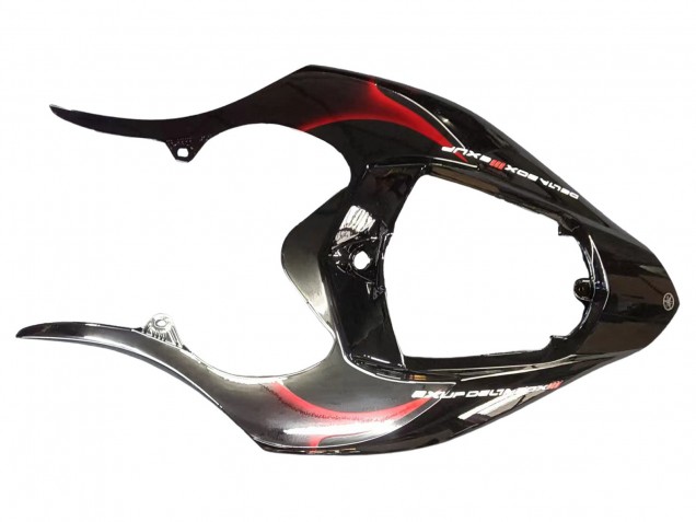 2004-2006 Yamaha YZF 1000 R1 Motorcycle Fairings - Glossy Black Red Flame Canada