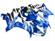 2004-2006 Yamaha YZF 1000 R1 Motorcycle Fairings - Blue White Yellow Motul Gauloises 46 Canada