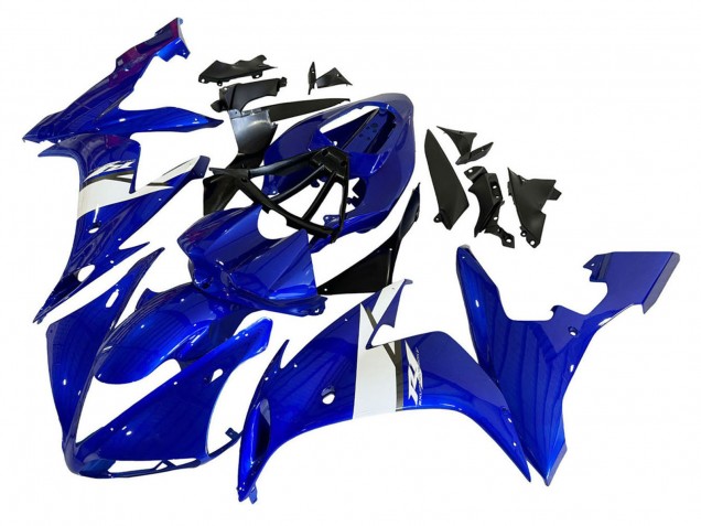 2004-2006 Yamaha YZF 1000 R1 Motorcycle Fairings - Blue White Canada