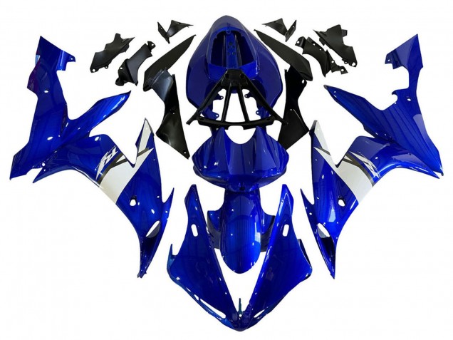 2004-2006 Yamaha YZF 1000 R1 Motorcycle Fairings - Blue White Canada