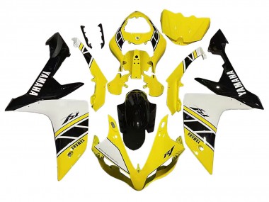 Cheap 2007-2008 Yamaha YZF 1000 R1 Motorcycle Fairing - Yellow White Black Canada