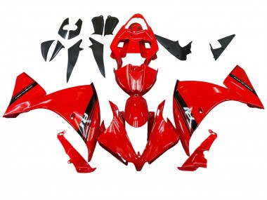 Cheap 2012-2014 Yamaha YZF 1000 R1 Motorcycle Fairing - Red Glossy Black Canada