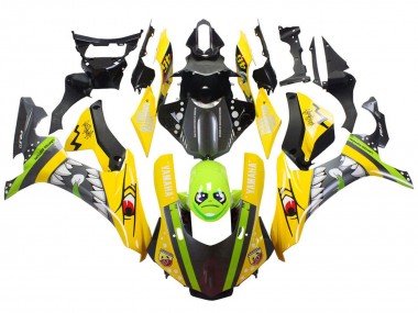 Cheap 2015-2019 Yamaha YZF 1000 R1 Motorcycle Fairings - Yellow Green Shark Canada