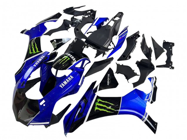 2015-2019 Yamaha YZF 1000 R1 Motorcycle Fairings - Blue Glossy Black Green Monster Canada