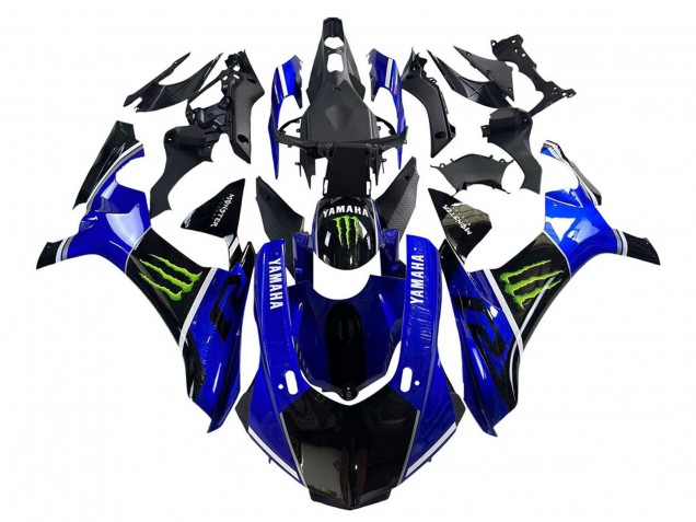 2015-2019 Yamaha YZF 1000 R1 Motorcycle Fairings - Blue Glossy Black Green Monster Canada