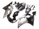 1998-2002 Yamaha YZF 600 R6 Motorcycle Fairings - Silver Glossy Black Canada