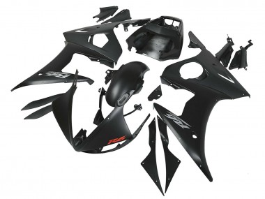 Cheap 2003-2004 Yamaha YZF R6 Motorcycle Fairings - Matte Black Canada