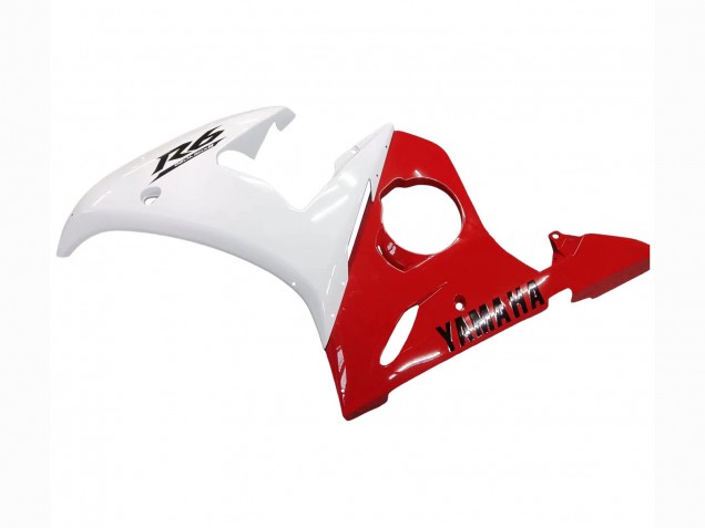 2006-2009 Yamaha YZF R6S Motorcycle Fairings - White Red Canada