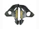 2003-2004 Yamaha YZF R6 Motorcycle Fairings - Matte Grey Matte Black Gold Decals Canada