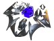 2003-2004 Yamaha YZF R6 Motorcycle Fairings - Blue Matte Black Canada