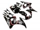 2003-2004 Yamaha YZF R6 Motorcycle Fairings - Glossy Black Red White Lucky Strike Motul Canada