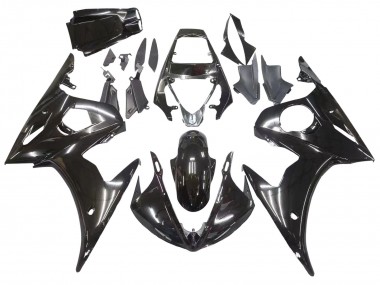 Cheap 2003-2004 Yamaha YZF R6 Motorcycle Fairings - Glossy Black Canada