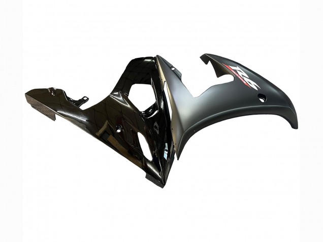 2006-2009 Yamaha YZF R6S Motorcycle Fairings - Glossy Black Matte Black Gold Chameleon Canada
