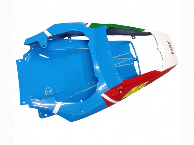 2005 Yamaha YZF 600 R6 Motorcycle Fairings - Light Blue White Green Red Kastinee Dunlop Motul Canada