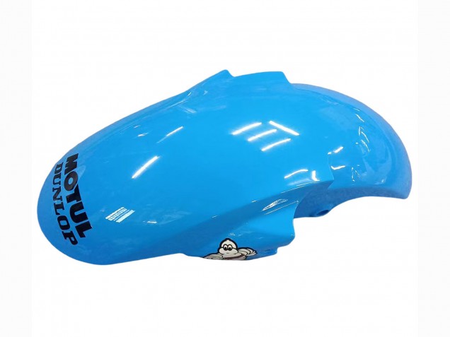 2005 Yamaha YZF 600 R6 Motorcycle Fairings - Light Blue White Green Red Kastinee Dunlop Motul Canada
