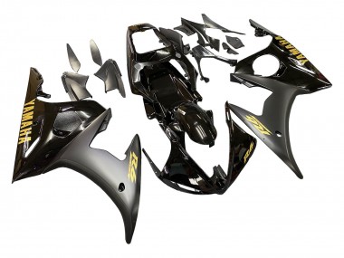 Cheap 2005 Yamaha YZF 600 R6 Motorcycle Fairing - Black Gold Canada
