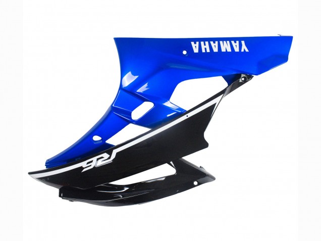 2006-2007 Yamaha YZF 600 R6 Motorcycle Fairings - Blue Glossy Black Canada