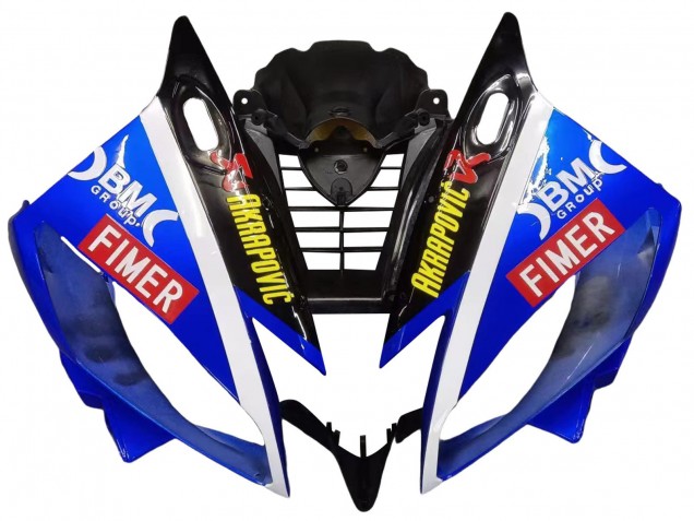 2006-2007 Yamaha YZF 600 R6 Motorcycle Fairings - White Blue Black Fimer Volvo Yamalube Sterilgarda Canada