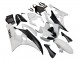 2006-2007 Yamaha YZF 600 R6 Motorcycle Fairings - White Matte Black Canada