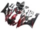 2006-2007 Yamaha YZF 600 R6 Motorcycle Fairings - Red Matte Black Canada