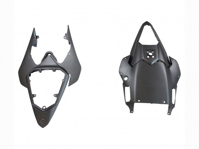 2008-2016 Yamaha YZF 600 R6 Motorcycle Fairings - Grey Matte Black Gold Decals Canada