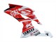 2008-2016 Yamaha YZF 600 R6 Motorcycle Fairings - White Red Black Fiat Acer Canada