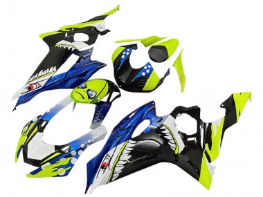 Cheap 2008-2016 Yamaha YZF 600 R6 Motorcycle Fairings - Green Blue Black Shark Canada