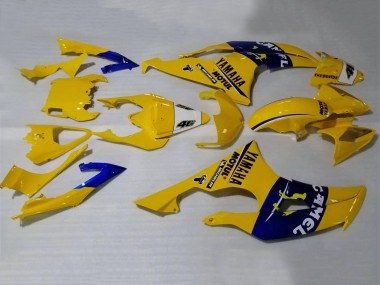 Cheap 2008-2016 Yamaha YZF 600 R6 Motorcycle Fairings - Yellow Blue Camel Motul Michelin Canada