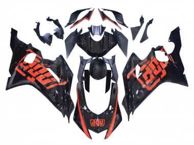 Cheap 2008-2016 Yamaha YZF 600 R6 Motorcycle Fairings - Red Glossy Black Canada