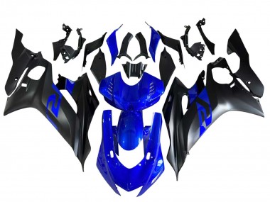 Cheap 2017-2023 Yamaha YZF 600 R6 Motorcycle Fairings - Blue Matte Black Canada