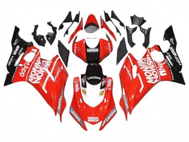 Cheap 2017-2023 Yamaha YZF 600 R6 Motorcycle Fairings - Red Black Canada