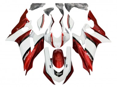 Cheap 2017-2023 Yamaha YZF 600 R6 Motorcycle Fairing Kits - White Red Black Canada