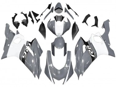 Cheap 2017-2023 Yamaha YZF 600 R6 Motorcycle Fairings - Nardo Grey White Canada