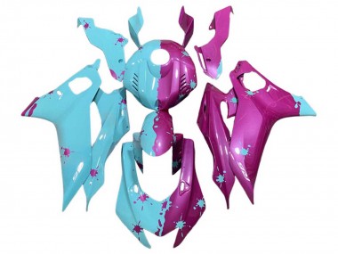Cheap 2017-2023 Yamaha YZF 600 R6 Motorcycle Fairings - Blue Pink Canada