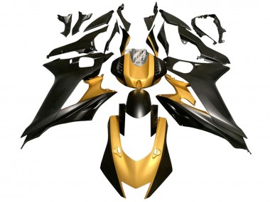 Cheap 2017-2023 Yamaha YZF 600 R6 Motorcycle Fairings - Gold Matte Black Canada