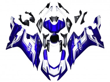 Cheap 2017-2023 Yamaha YZF 600 R6 Motorcycle Fairing - White Blue Canada