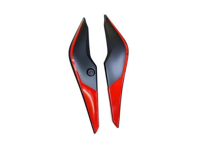 2011-2015 Honda CBR250RR Motorcycle Fairings - Matte Black Red Stripe Canada