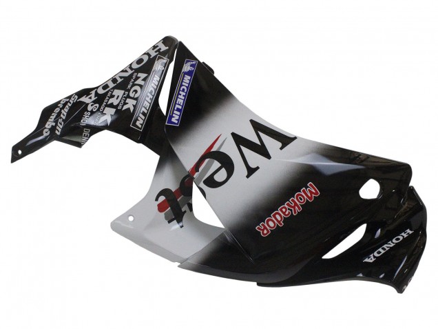 2011-2015 Honda CBR250RR Motorcycle Fairings - Glossy Black White West Red HRC 62 Canada