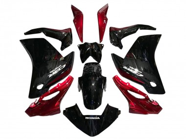 Cheap 2011-2015 Honda CBR250RR Motorcycle Fairings - Glossy Black Red Canada