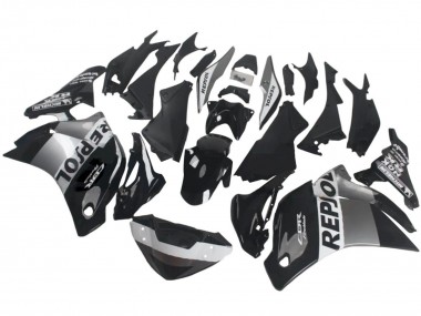 Cheap 2011-2015 Honda CBR250RR Motorcycle Fairings - Silver White Glossy Black Repsol Canada