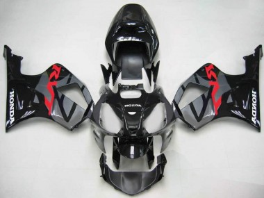 Cheap 2000-2006 Honda VTR1000 Motorcycle Fairings - Glossy Black Grey Canada
