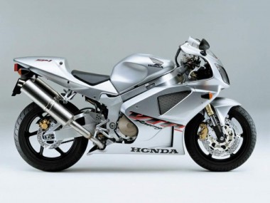 Cheap 2000-2006 Honda VTR1000 Motorcycle Fairings - Silver White Racing Canada