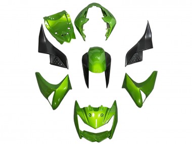 Cheap 2003-2006 Kawasaki Z1000 Motorcycle Fairing - Green Glossy Black Canada
