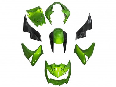 Cheap 2003-2006 Kawasaki Z1000 Motorcycle Fairing - Green Glossy Black Canada