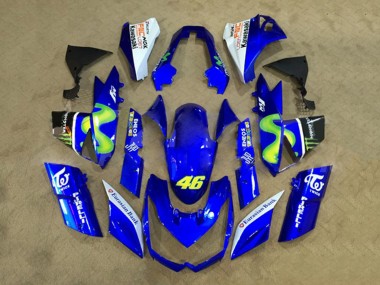 Cheap 2010-2013 Kawasaki Z1000 Motorcycle Fairings - White Blue Yellow Monster Canada