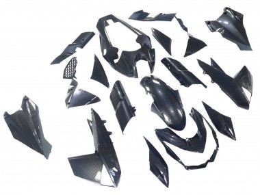 Cheap 2010-2013 Kawasaki Z1000 Motorcycle Fairings - Black Carbon Fiber Canada