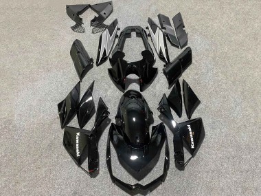 Cheap 2010-2013 Kawasaki Z1000 Motorcycle Fairings - Glossy Black White Canada